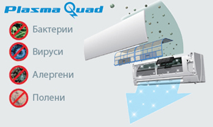 Плазмен Quad Plus на Mitsubishi MSZ-LN35VG